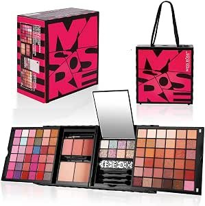 DeoDap Makeup Kits Flower Make Up Pallete Gift Set for Teen Girls and Women, Petals Expand to 3 Tiers, Variety Shade Array, Full Starter Sets for Beginners, Cosplay (Multicolor)